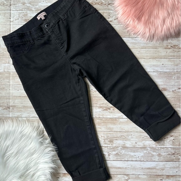 Juicy Couture Black Capri Jeans | size 12 | Pants - Picture 11 of 11